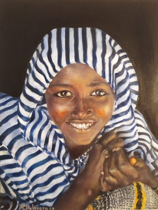 Niña africana